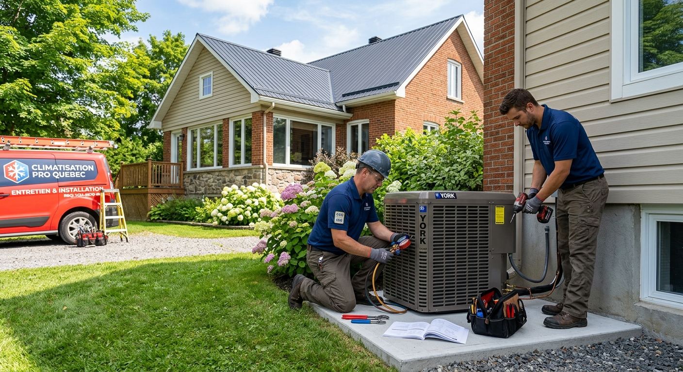 Installation thermopompe air-air à Lachute
