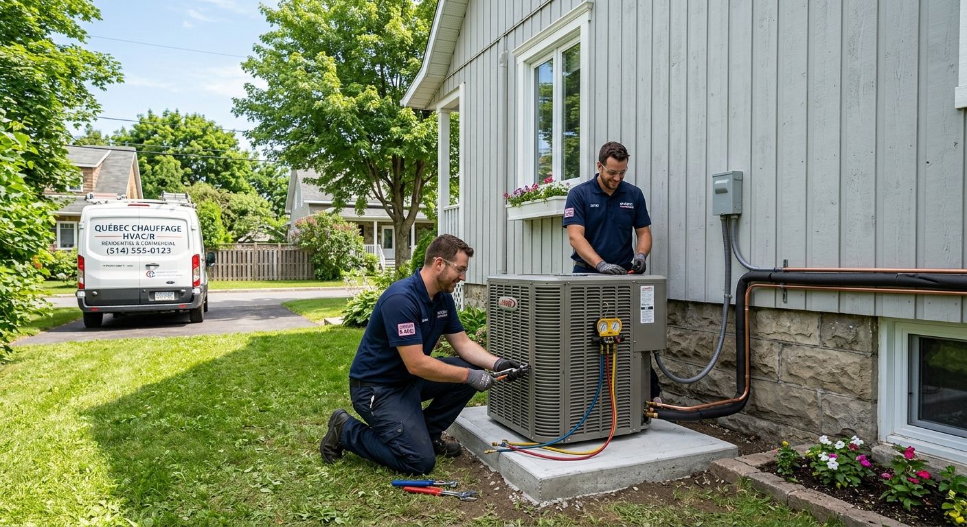 Installation thermopompe air-air à Lac-Rapide
