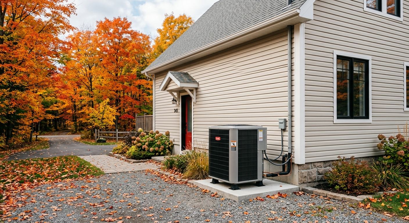 Installation thermopompe air-air à Beaupré