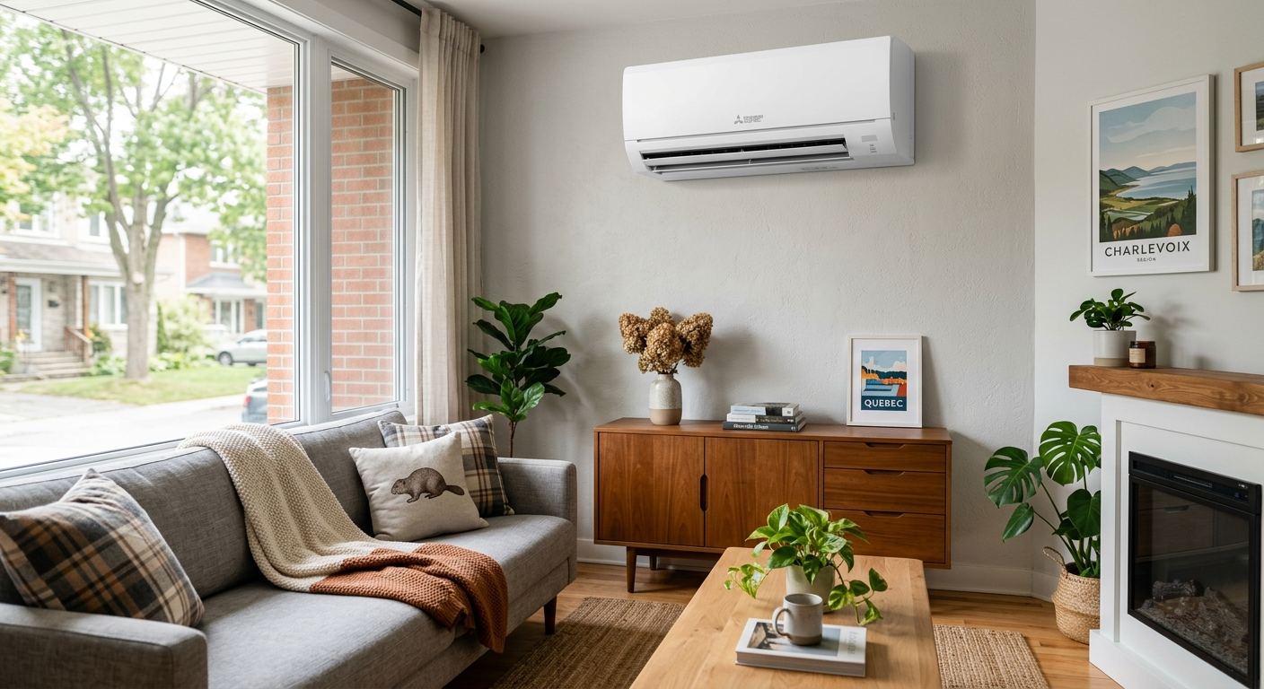 Système de climatisation thermopompe à L'Assomption